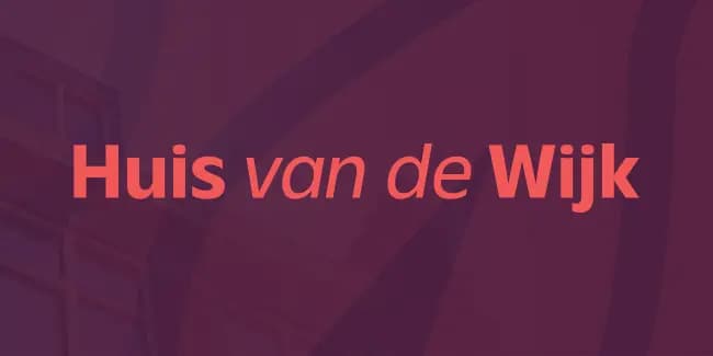 Huis van de Wijk