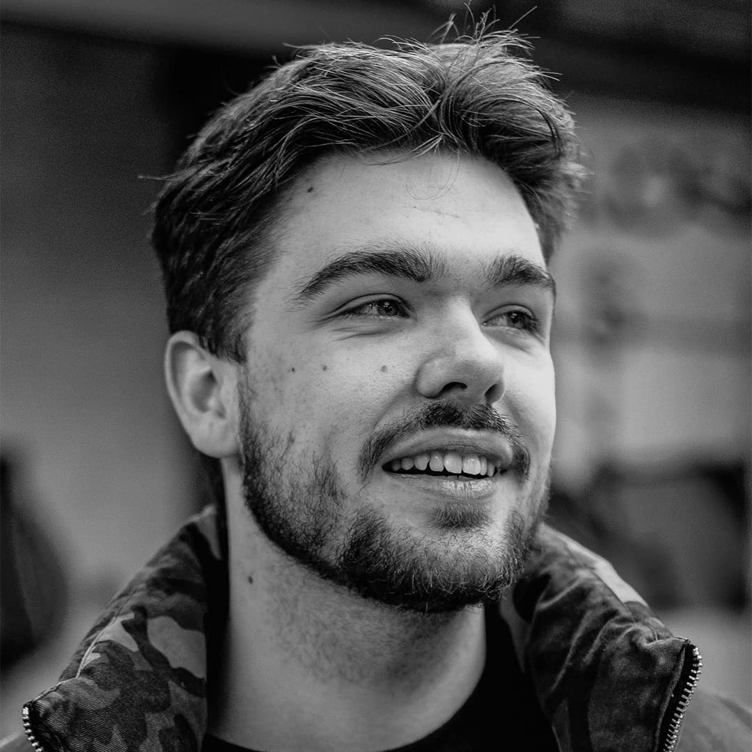 Portret van Noah Mooi